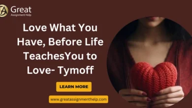 Love What You Have, before Life Teaches You to Lov - Tymoff